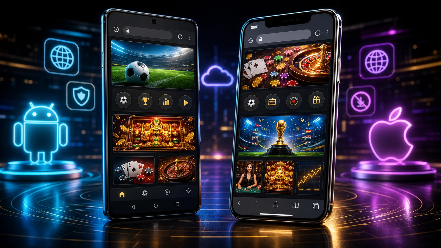 Experiência csgoroll compatível com Android e iOS no navegador mobile